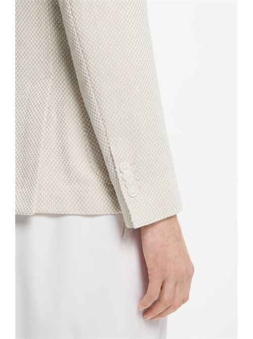 Patterned cotton blend jacket BOSS | 50561907 C-HANRY-262.286